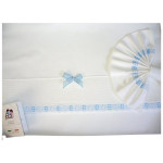 Sabana para Bebè Celeste - Vichy Sabana para Bebè Celeste - Vichy