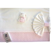 Baby Bed Sheet- Pink - My First Layette