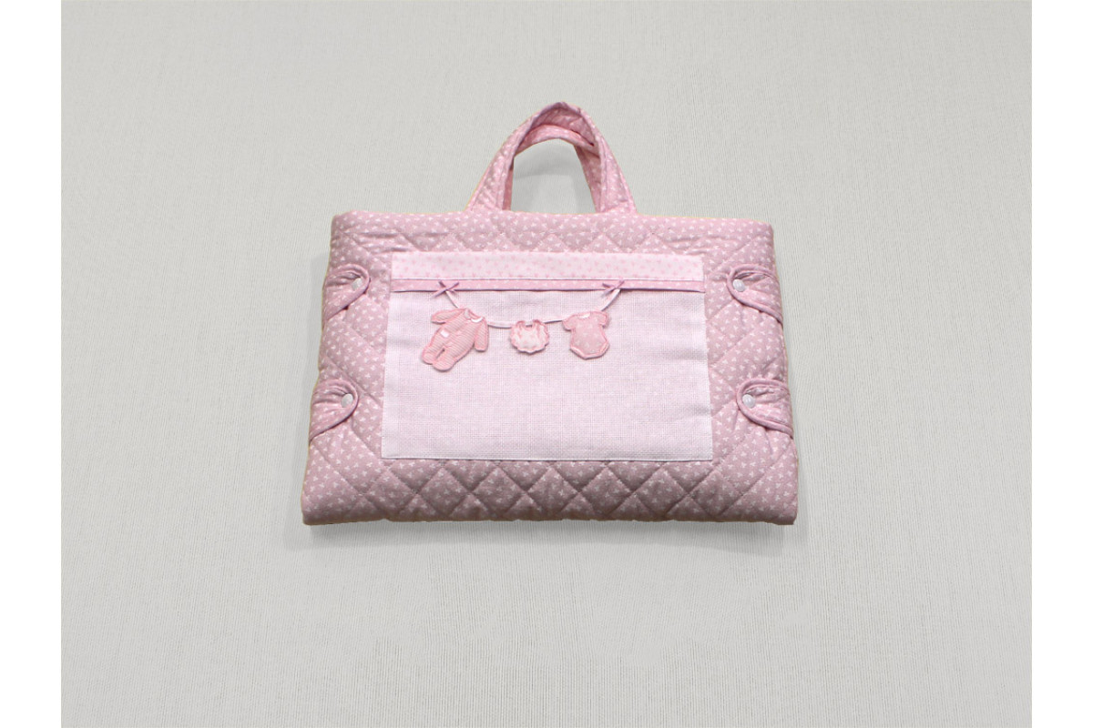 Bolsa de Cambio para Bebé - Color Rosa - Mi Primera Caanstilla Bolsa de Cambio para Bebé - Color Rosa - Mi Primera Caanstilla