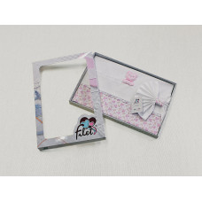 Baby Bed Sheet- Pink - Teddy Bear