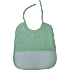 Bavaglino Pappa in Spugna - Verde