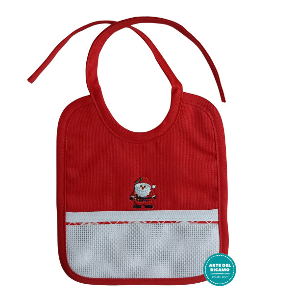 Christmas Baby Bib - Santa Claus