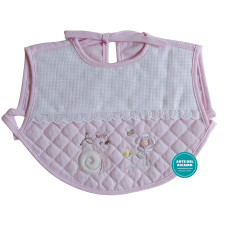 Bavaglino Mangia Pappa Rosa - Lumachina Bavaglino Mangia Pappa Rosa - Lumachina
