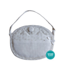 Cream Soft Baby Pacifier Bag Cream Soft Baby Pacifier Bag