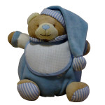 Peluche Orsacchiotto da Ricamare - Celeste