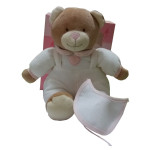 Teddy Bear to Cross Stitch - Pink and White Teddy Bear to Cross Stitch - Pink and White