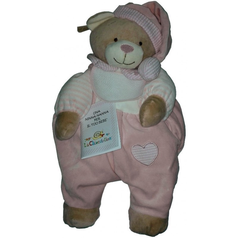 Teddy Bear Pajamas Case - Pink