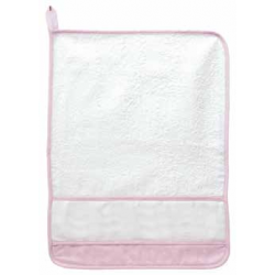 DMC -  Kindergarden Towel - Ready to Stitch - Pink - Art. RS2127