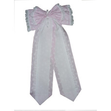 Baby Cockade Announcement  - Pink Baby Ribbon