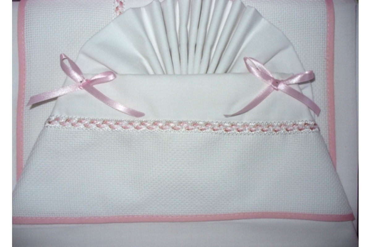 Completo Lettino Rosa - 120x180 cm Completo Lettino Rosa - 120x180 cm