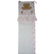 Baby Meter with Teddy Bear to Cross Stitch