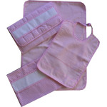 Ropa para la Escuela para Bordar a Punto Cruz - Rosa Ropa para la Escuela para Bordar a Punto Cruz - Rosa