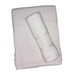 Toalla de Baño para Bordar -Olivia - Color Blanco Toalla de Baño para Bordar -Olivia - Color Blanco