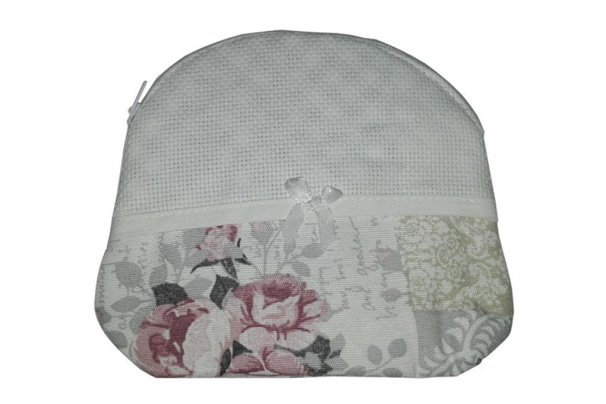 Busta Bagno da Ricamare Piccola - Rose