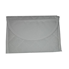 Busta Bagno in Spugna da Ricamare - Colore Bianco