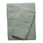 Toallas de Baño de Esponja - Encaje - Ecru Toallas de Baño de Esponja - Encaje - Ecru