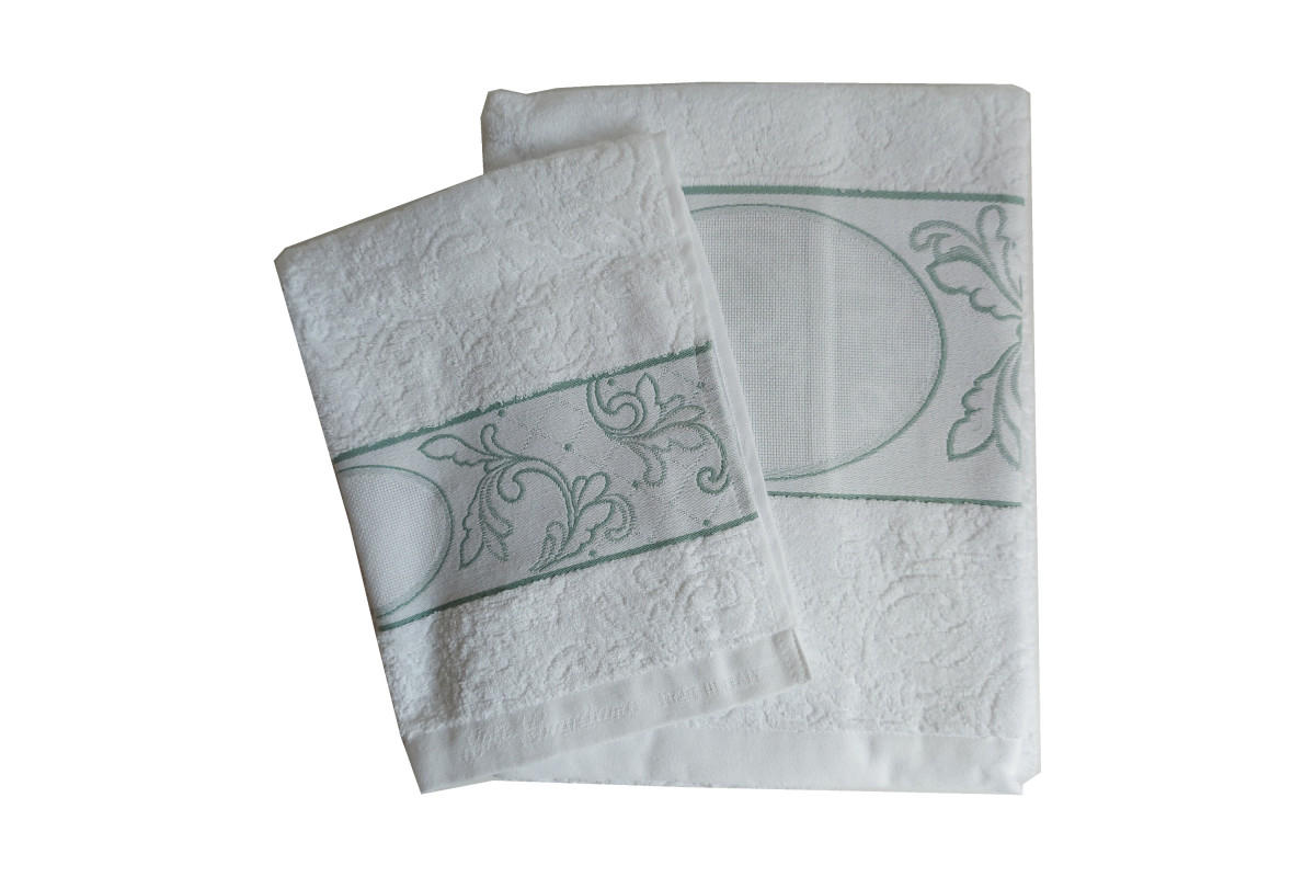 Toallas de Baño de Rizo para Bordar Federico - Verde Toallas de Baño de Rizo para Bordar Federico - Verde