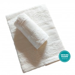 Bath Terry Towel to Cross Stitch - Manuela - Cream Color