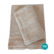 Bath Terry Towel to Cross Stitch - Olivia - Beige Color