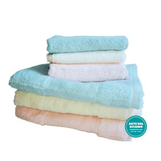 Stafil - Emma Terry Bath Towel with Aida Band - Ready to Stitch Stafil - Emma Terry Bath Towel with Aida Band - Ready to Stitch