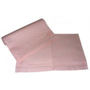 Couple of Bath Towels with Hemstitch - Pink