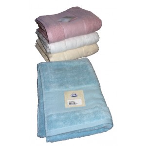 DMC Terry Bath Towel Ready to Stitch - Cream