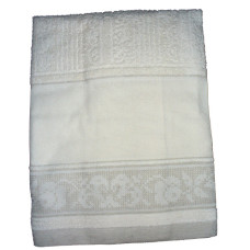 Fratelli Graziano Toallas de Baño de Rizo para Bordar - Filet - Color Crema Fratelli Graziano Toallas de Baño de Rizo para Bordar - Filet - Color Crema