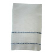 Kitchen Towel with Aida Band - Blue Border