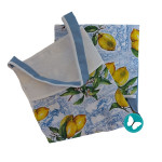 Apron with Aida Band to Cross Stitch - Lemons