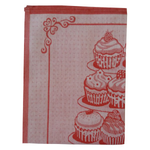 Kitchen Towel Cake - Red