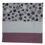 Pillow Cover to Cross Stitch - Lilac Flowers Pillow Cover to Cross Stitch - Lilac Flowers