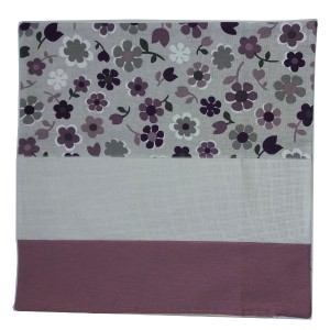 Pillow Cover to Cross Stitch - Lilac Flowers