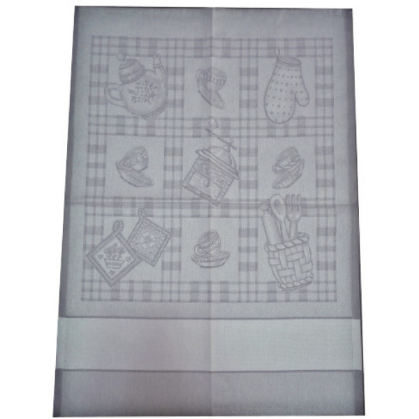 Kitchen Towel Coffee - Grey