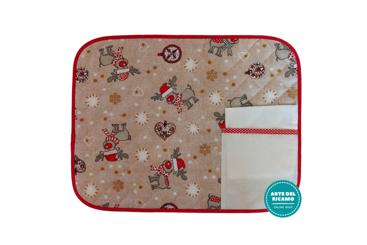 Set Americano Natalizio - Renne Set Americano Natalizio - Renne