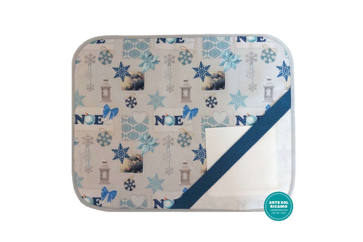 Set Americano Natalizio - Fiocchi di Neve