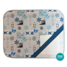 Set Americano Natalizio - Fiocchi di Neve