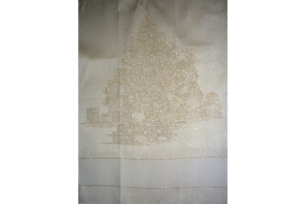 Stitchable Kitchen Towel - Christmas Tree Stitchable Kitchen Towel - Christmas Tree