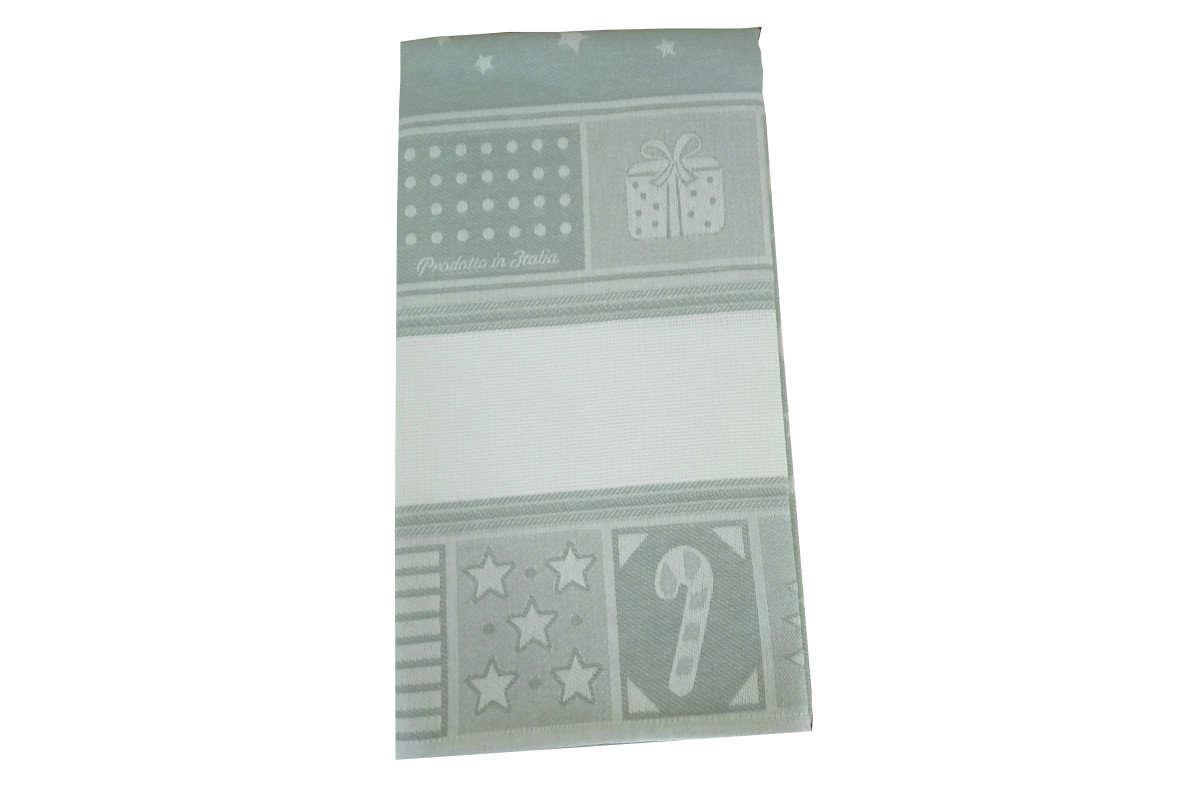 Stafil - Runner Natalizio - Magic Christmas Grigio Perla