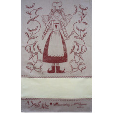 Fratelli Graziano - Paño de Cocina Navidad - Angel - Color Bordeaux Fratelli Graziano - Paño de Cocina Navidad - Angel - Color Bordeaux