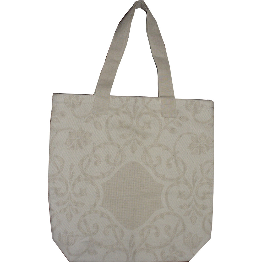 Shopping Bag Cotton and Linen - Cream