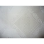 Mantel con Rosas - Color Crema - 100x100 cm