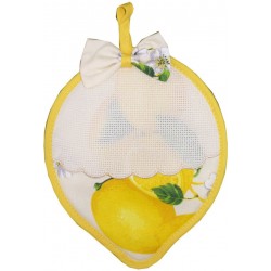 Lemon Potholder Ready to Stitch