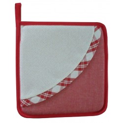 Square Poth Holder - Red