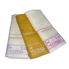 Set Terry Dish Towels Viviana - Rocc Rattle Mustard