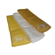 Set Terry Dish Towels Viviana - Bread - Yellow