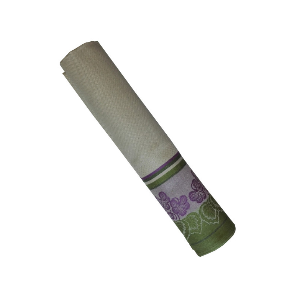 Tovaglietta da Tè Ricamabile - Violette 90x90cm