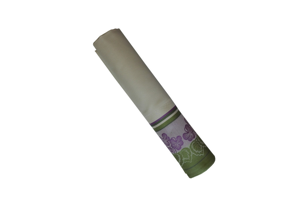 Square Tablecloth to Cross Stitch - Violets Square Tablecloth to Cross Stitch - Violets