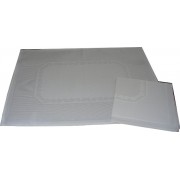 Placemat with Napkin Isabel - White