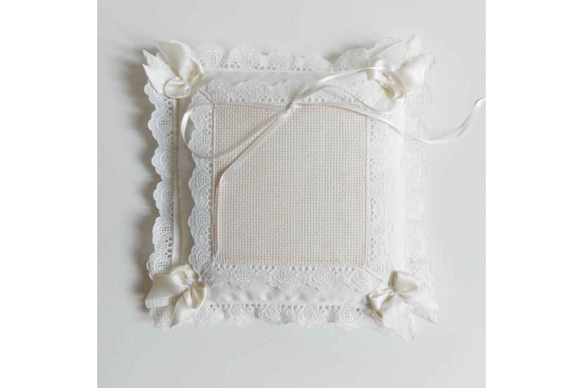 Stafil - Stitchable Wedding Pillow - Color Cream Stafil - Stitchable Wedding Pillow - Color Cream