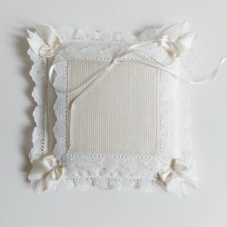 Stafil - Stitchable Wedding Pillow - Color Cream